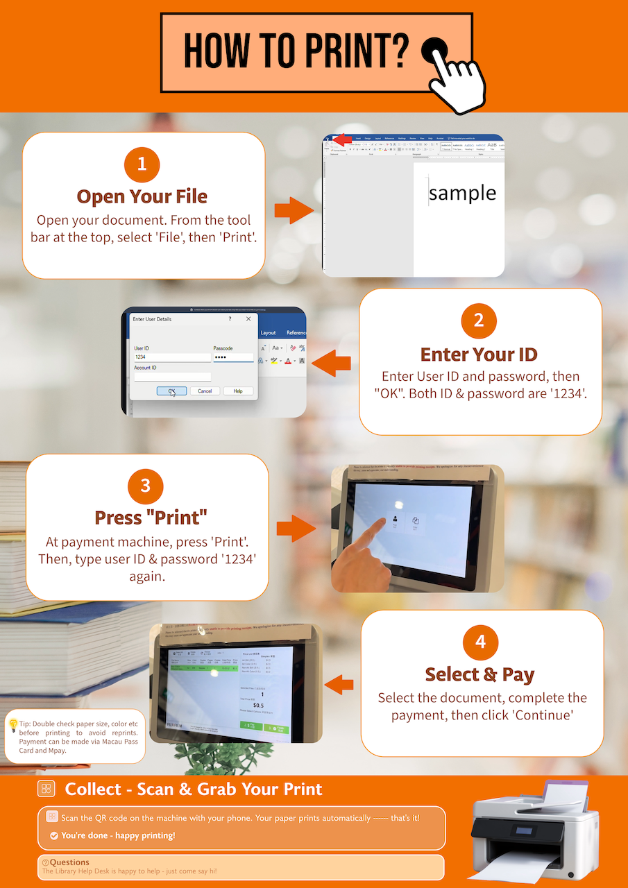 How to Print step-by-step guide